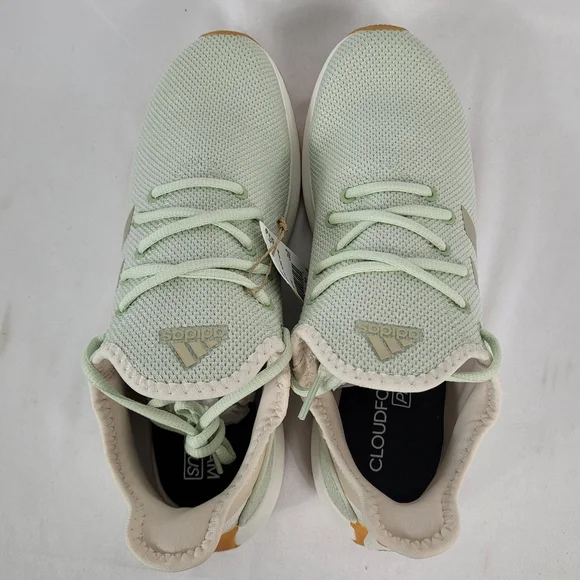 ADIDAS Cloudfoam Pure SPW Sneaker Women's Size 9.5 Seafoam Green JI4875 NIB - Picture 5 of 10